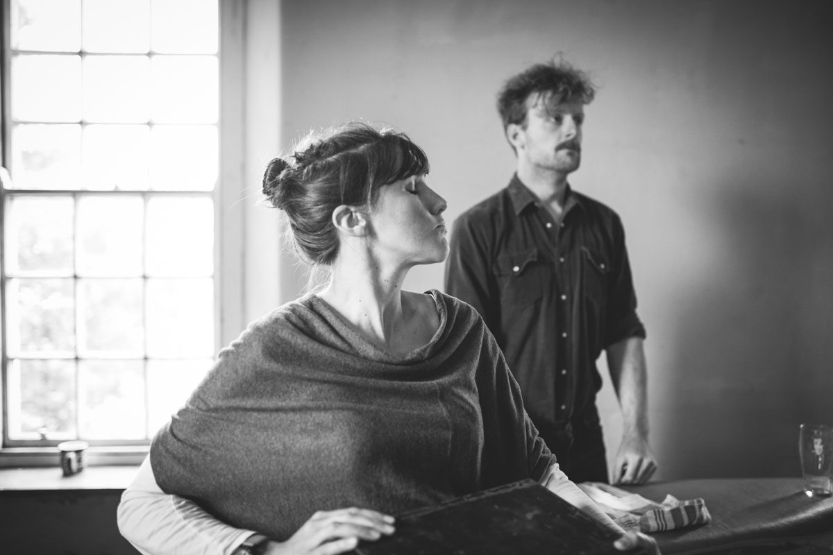 Rehearsals in Miracle Space photo by Kirstin Prisk